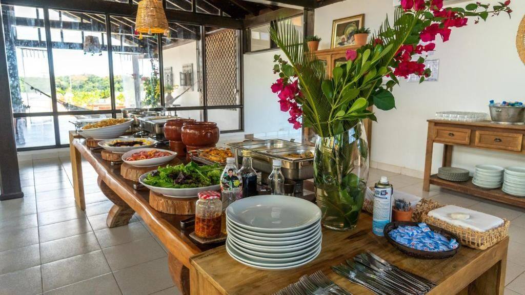 Café da manhã no restaurante